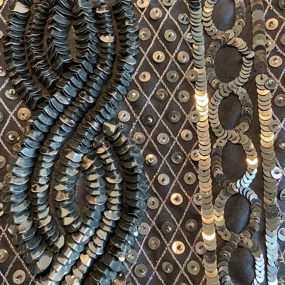 NWOT Adam Lippes Stunning Sequin Detail Quality A-line Skirt, 8 - Picture 3 of 7